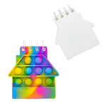 House Push Pop Spiral Notebook - Rainbow House Push Pop Spiral Notebook - Rainbow