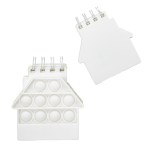 House Push Pop Spiral Notebook - White House Push Pop Spiral Notebook - White