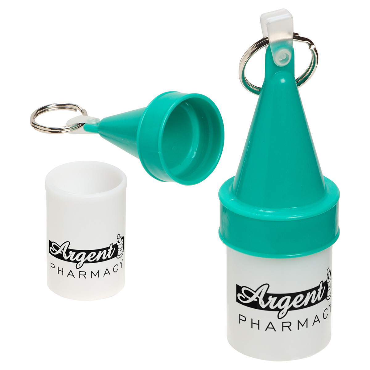 Floating Buoy Waterproof Container with Key Ring 1