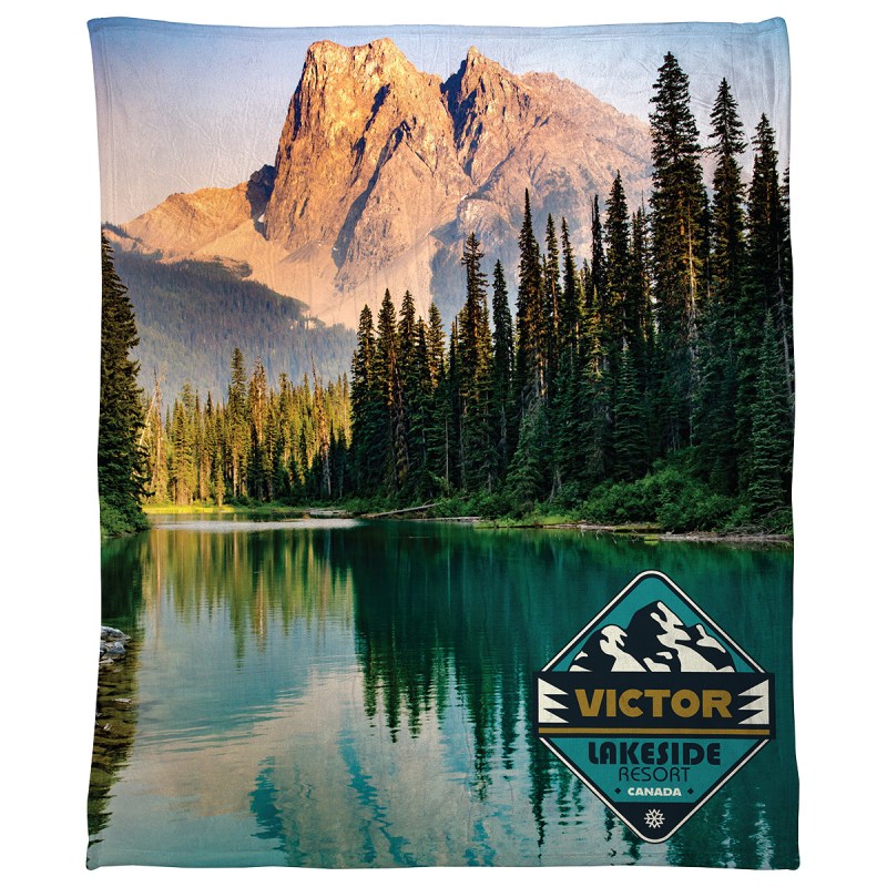 Silk Touch Sherpa Blanket 50" x 60" 420GSM - Full Color 1 Silk Touch Sherpa Blanket 50" x 60" 420GSM - Full Color 1
