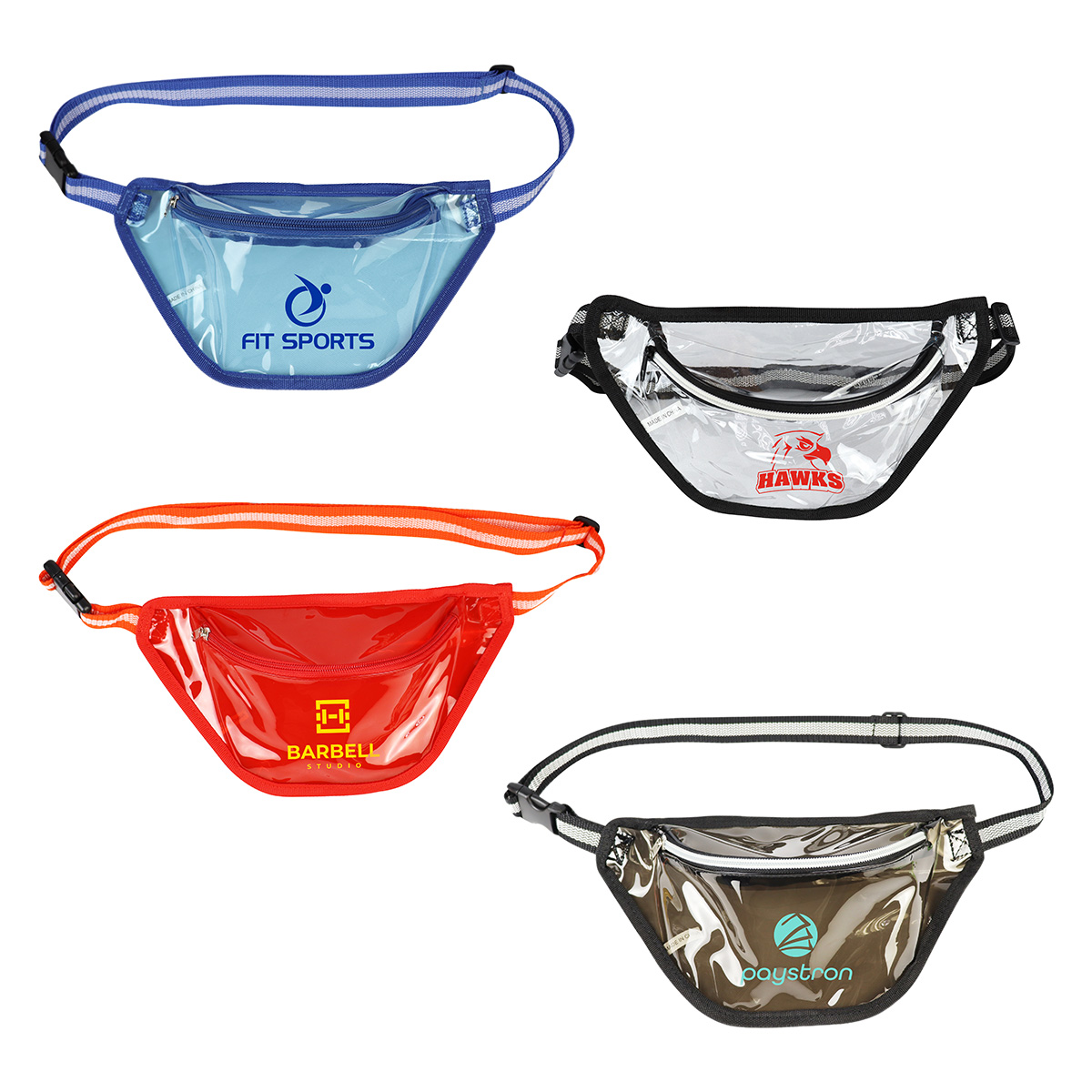 Diamond Clear TPU Belt Bag 1