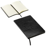 Elite Softcover FSC® Leatherette Journal - Black Elite Softcover FSC® Leatherette Journal - Black