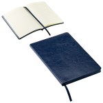 Elite Softcover FSC® Leatherette Journal - Blue Elite Softcover FSC® Leatherette Journal - Blue