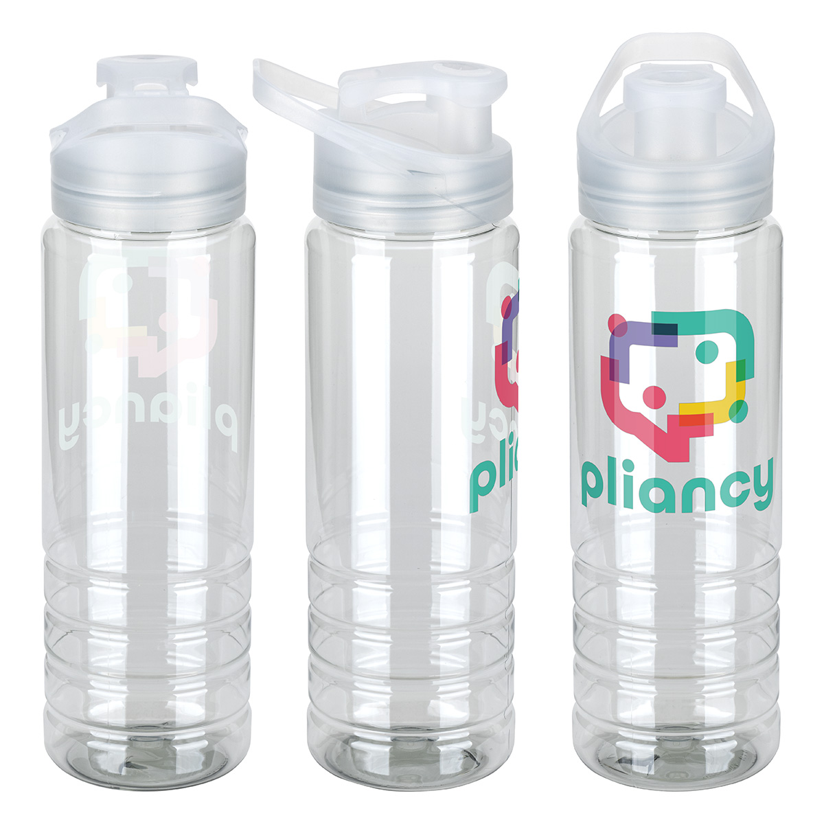 Breakaway 26 oz RPET Sports Bottle with Flip-Top Spout 1