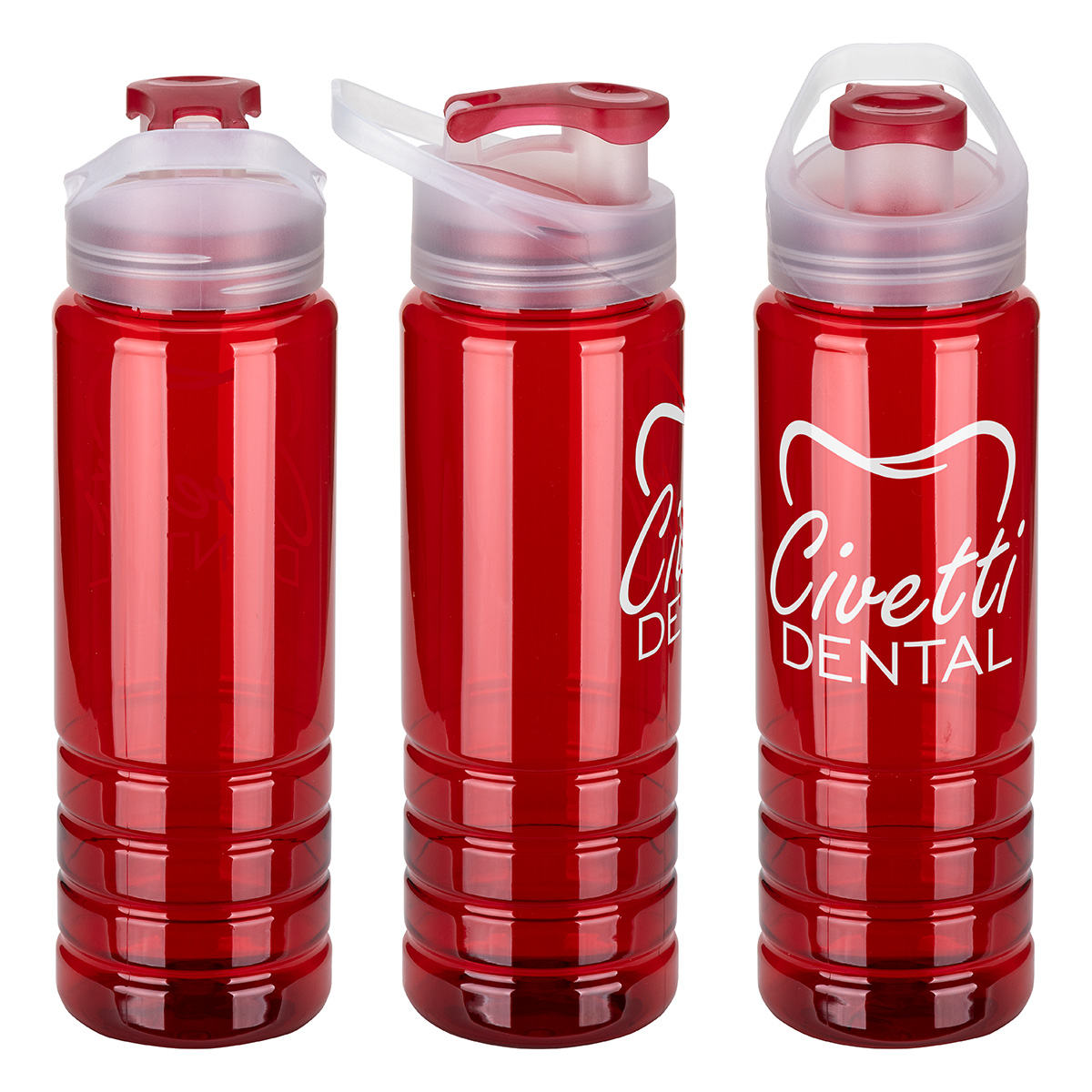 Breakaway 26 oz RPET Sports Bottle with Flip-Top Spout 1