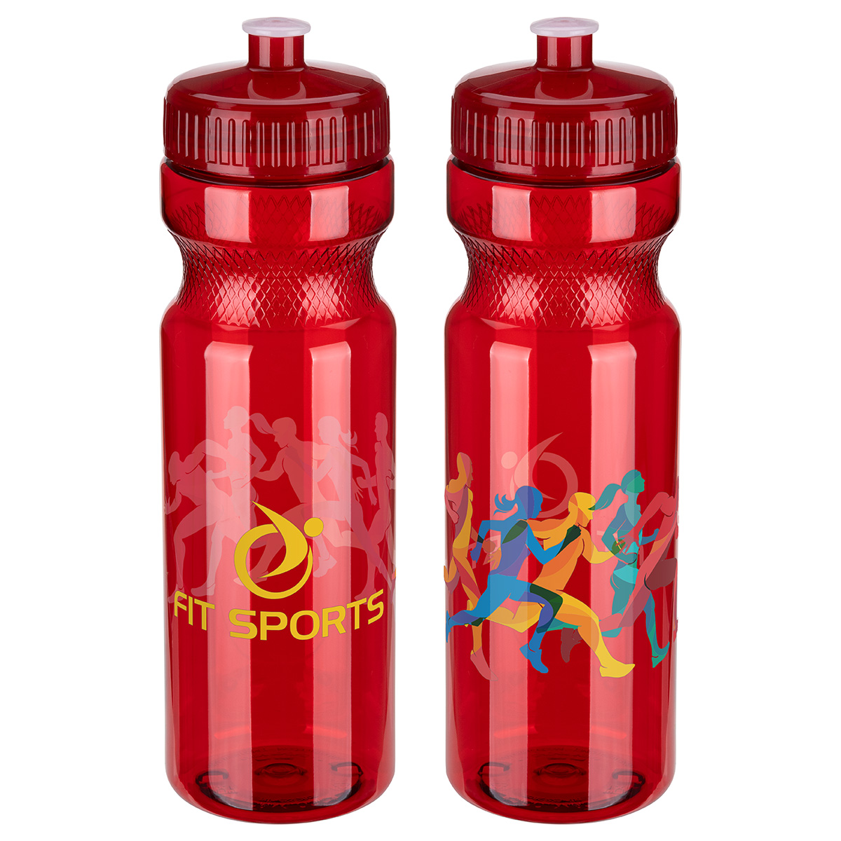 Prologue 28 oz PET Sports Bottle with Push-Pull Lid 1