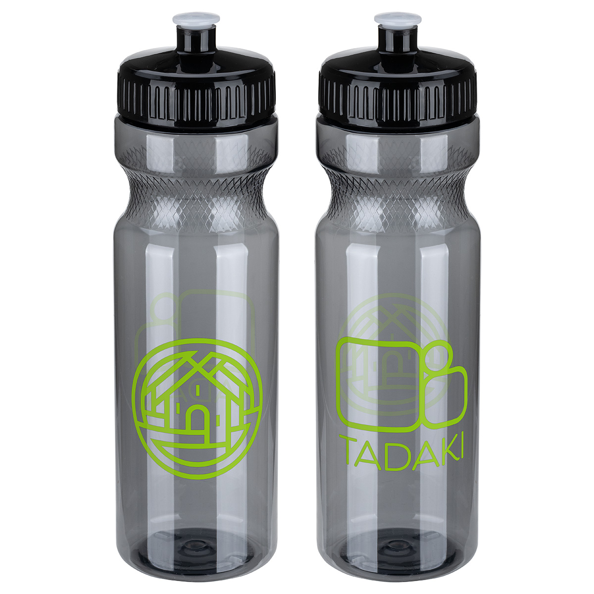 Prologue 28 oz PET Sports Bottle with Push-Pull Lid 1