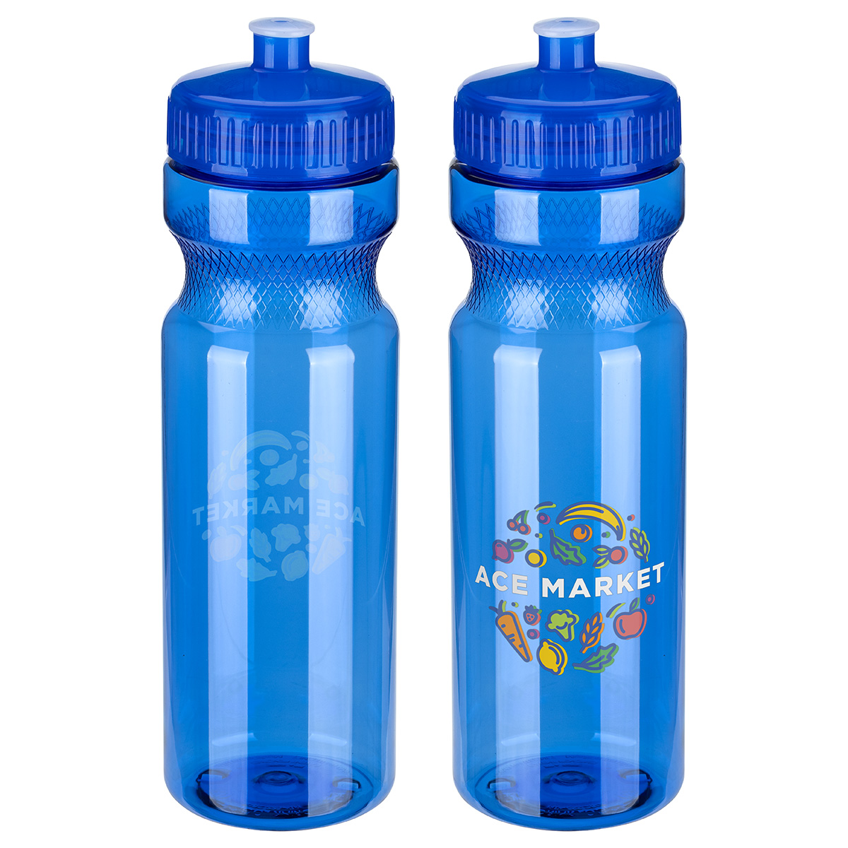 Prologue 28 oz PET Sports Bottle with Push-Pull Lid 1