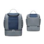 Americana RPET 2-Compartment Lunch Cooler Bag - Navy Blue Americana RPET 2-Compartment Lunch Cooler Bag - Navy Blue