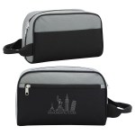 Porter Polyester Toiletry Bag - Gray Porter Polyester Toiletry Bag - Gray