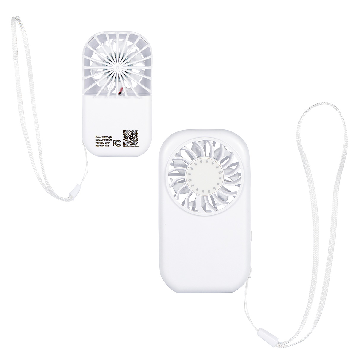 Squall Ultra Mini High-Speed Rechargeable Fan with Lanyard 1