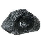 Marbled Rock Stress Reliever - Black/White Marbled Rock Stress Reliever - Black/White