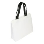 Raindance XL Water Resistant Non-Woven Tote - White Raindance XL Water Resistant Non-Woven Tote - White