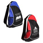 Natural Curve Non-Woven/Polyester Sling Backpack 1 Natural Curve Non-Woven/Polyester Sling Backpack 1