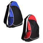 Natural Curve Non-Woven/Polyester Sling Backpack 2 Natural Curve Non-Woven/Polyester Sling Backpack 2