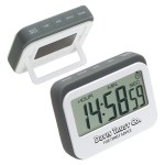 Soft Touch Widescreen Kitchen Timer/Clock - White/Gray Soft Touch Widescreen Kitchen Timer/Clock - White/Gray