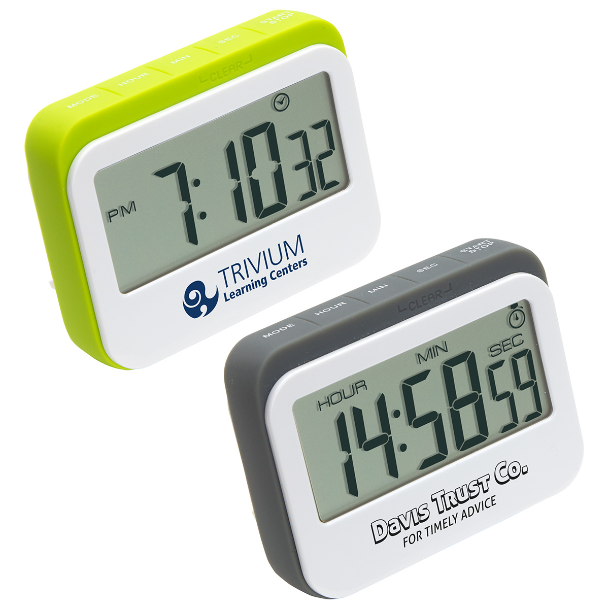 Soft Touch Widescreen Kitchen Timer/Clock 1
