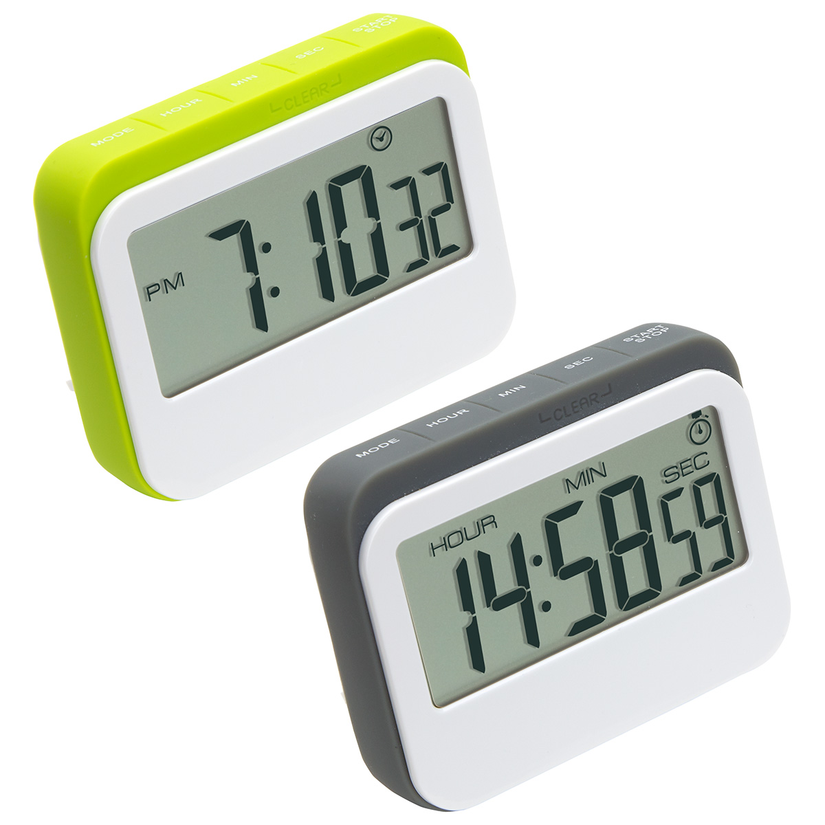 Soft Touch Widescreen Kitchen Timer/Clock 1