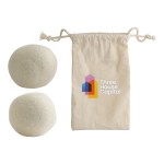 Toss %27N Dry 2-Piece Reusable Dryer Balls in Cotton Pouch 1 Toss %27N Dry 2-Piece Reusable Dryer Balls in Cotton Pouch 1
