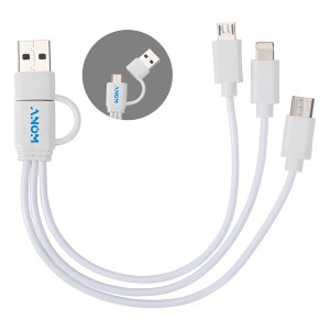 Tribune 3-in-1 Charging Cable 1 Tribune 3-in-1 Charging Cable 1
