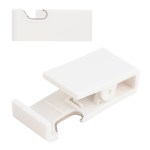 Handy Clip with Built-In Phone Stand & Bottle Opener - White Handy Clip with Built-In Phone Stand & Bottle Opener - White