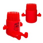 Bristle Buddy Flexible Phone Stand - Red Bristle Buddy Flexible Phone Stand - Red