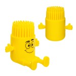 Bristle Buddy Flexible Phone Stand - Yellow Bristle Buddy Flexible Phone Stand - Yellow