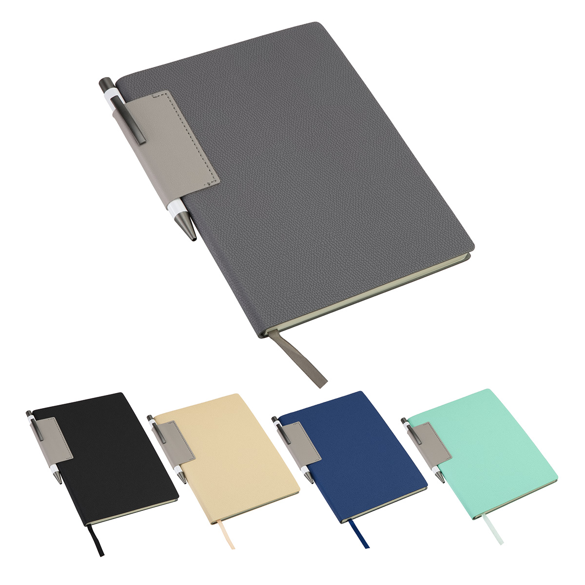 Charter Textured Softcover Journal with Pen 1