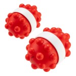 Push Pop and Spinner Ball - Red Push Pop and Spinner Ball - Red