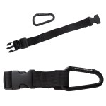 Best Buddy Tools ® Adjustable Strap Carabiner - Black Best Buddy Tools ® Adjustable Strap Carabiner - Black
