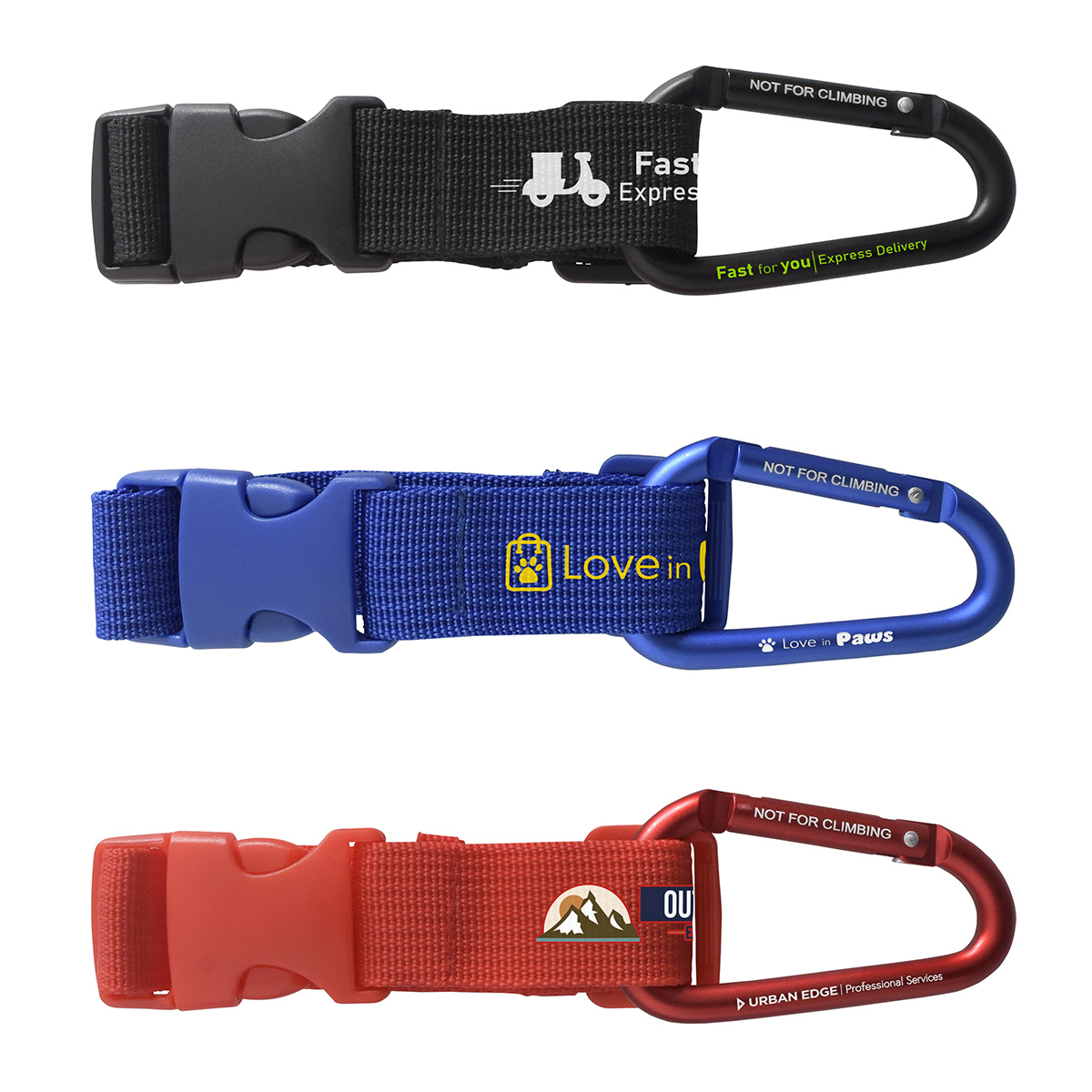 Best Buddy Tools ® Adjustable Strap Carabiner 1