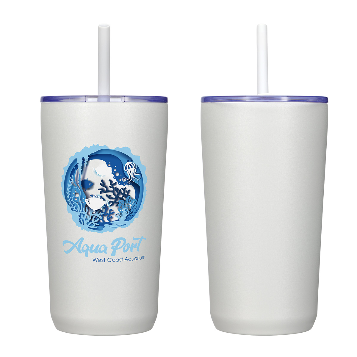 Savor 16 oz Eco-Friendly Ceramic-lined Vacuum Insulated Tumbler 1