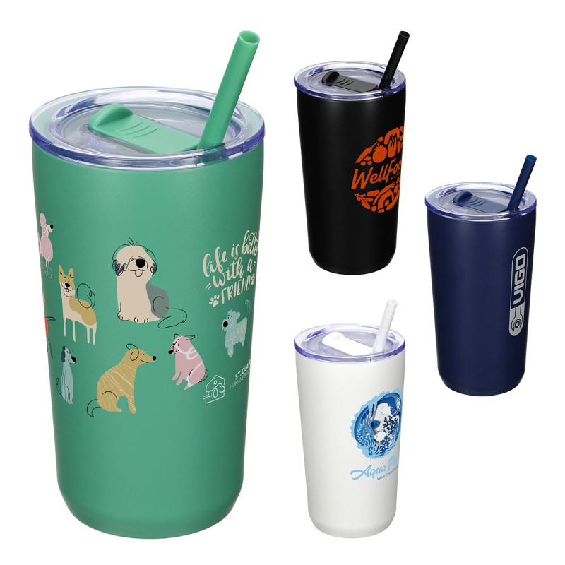 Savor 16 oz Eco-Friendly Ceramic-lined Vacuum Insulated Tumbler 1 Savor 16 oz Eco-Friendly Ceramic-lined Vacuum Insulated Tumbler 1