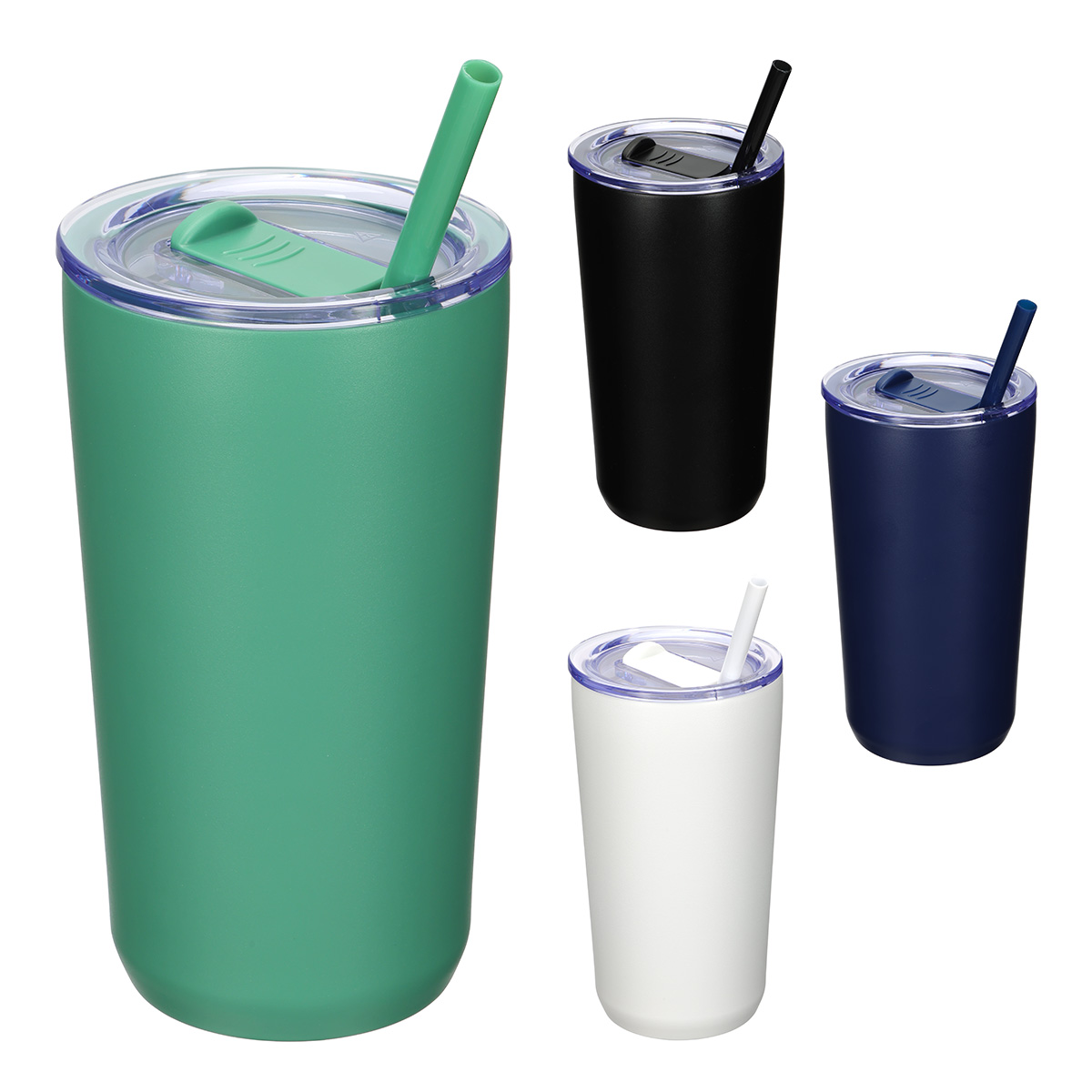 Savor 16 oz Eco-Friendly Ceramic-lined Vacuum Insulated Tumbler 1