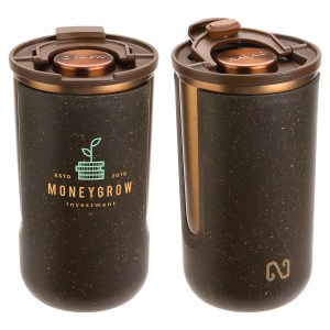 NAYAD® Infinity 14 oz Coffee Grounds/Recycled Polypropylene Tumbler 1 NAYAD® Infinity 14 oz Coffee Grounds/Recycled Polypropylene Tumbler 1