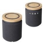 Bamboo Wireless Speaker & 10W Wireless Charger 2 Bamboo Wireless Speaker & 10W Wireless Charger 2