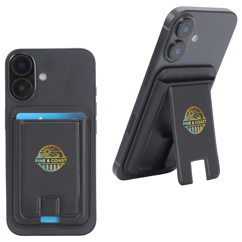 Alpine 3-Card Phone Wallet with Magnetic Ring and Stand 1 Alpine 3-Card Phone Wallet with Magnetic Ring and Stand 1