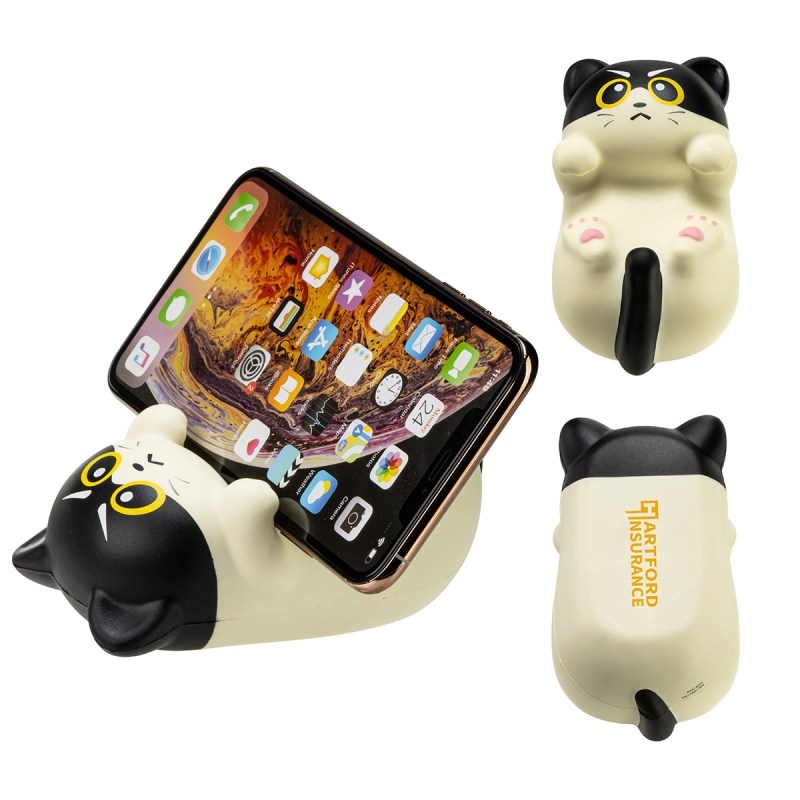 Kute Kitty - Siberian Cat Stress Reliever & Phone Holder 1 Kute Kitty - Siberian Cat Stress Reliever & Phone Holder 1