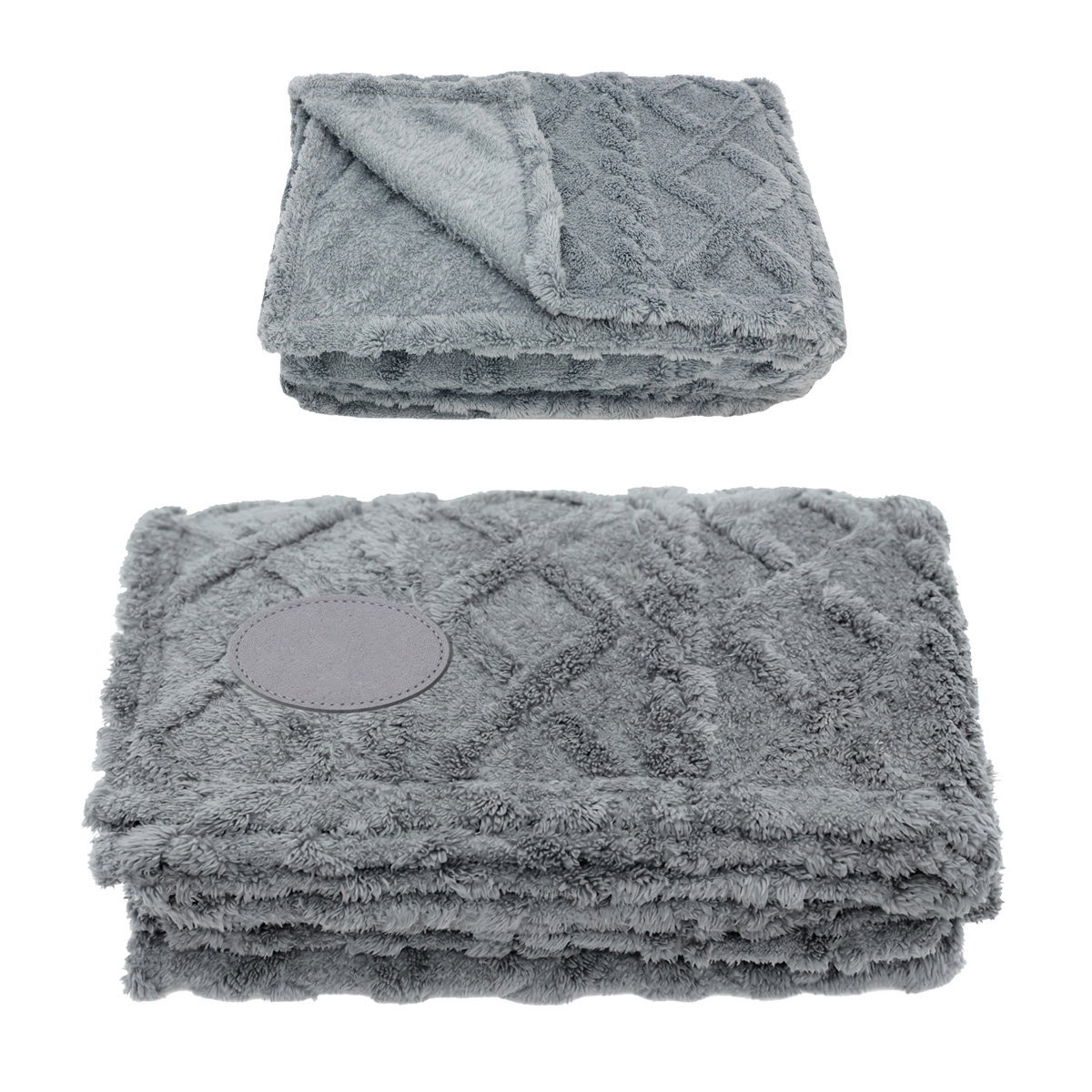 Legacy 280GSM RPET Sherpa Fleece Blanket 1