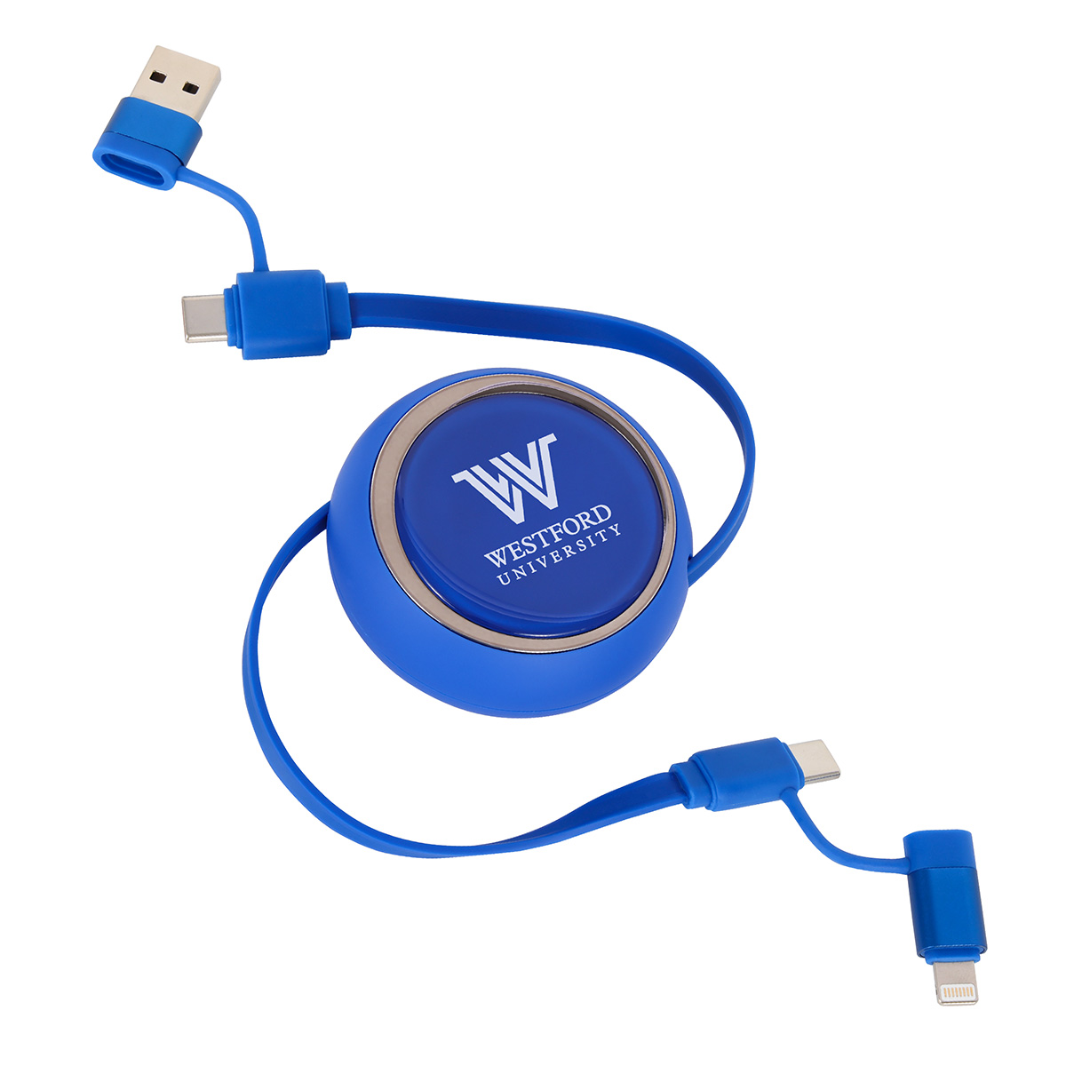Mach 4-in-1 100W PD 39" Retractable Charging Cable 1