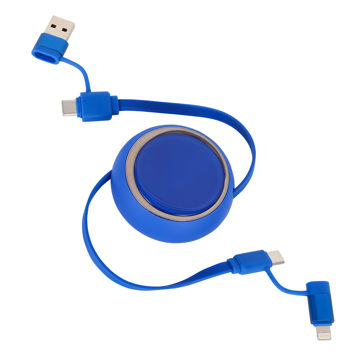 Mach 4-in-1 100W PD 39" Retractable Charging Cable 1