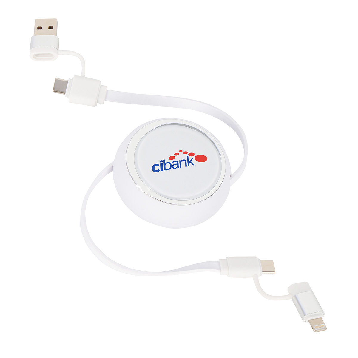Mach 4-in-1 100W PD 39" Retractable Charging Cable 1