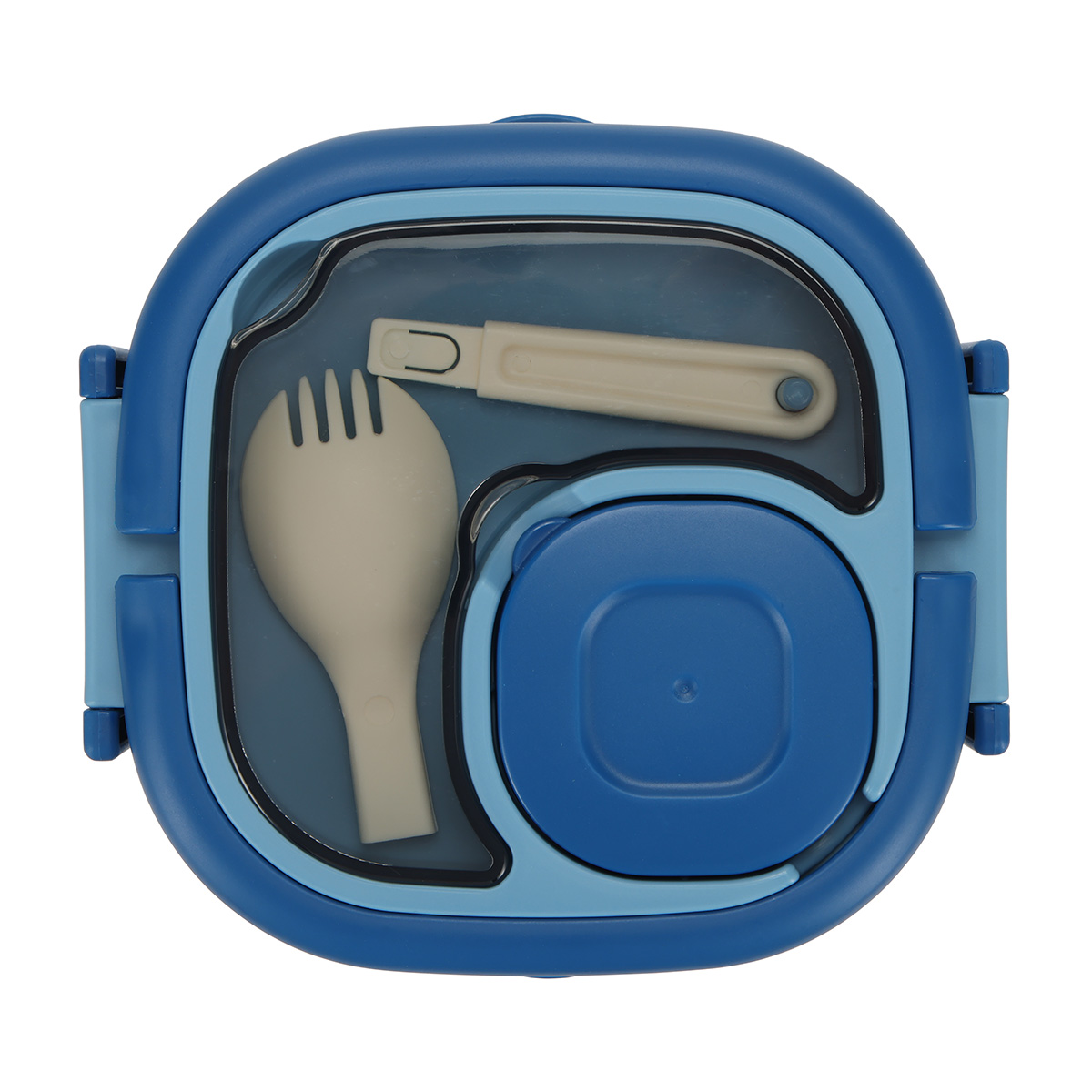 Gourmet Microwaveable Lunch Box with Utensils 1