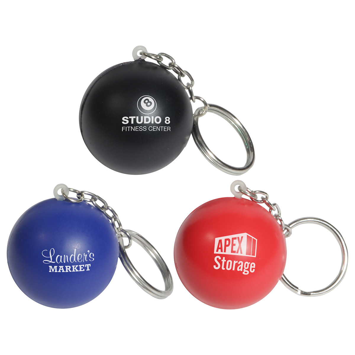 Stress Ball Key Chain 1