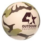 Camouflage Stress Ball - Desert Camouflage Beige Camouflage Stress Ball - Desert Camouflage Beige