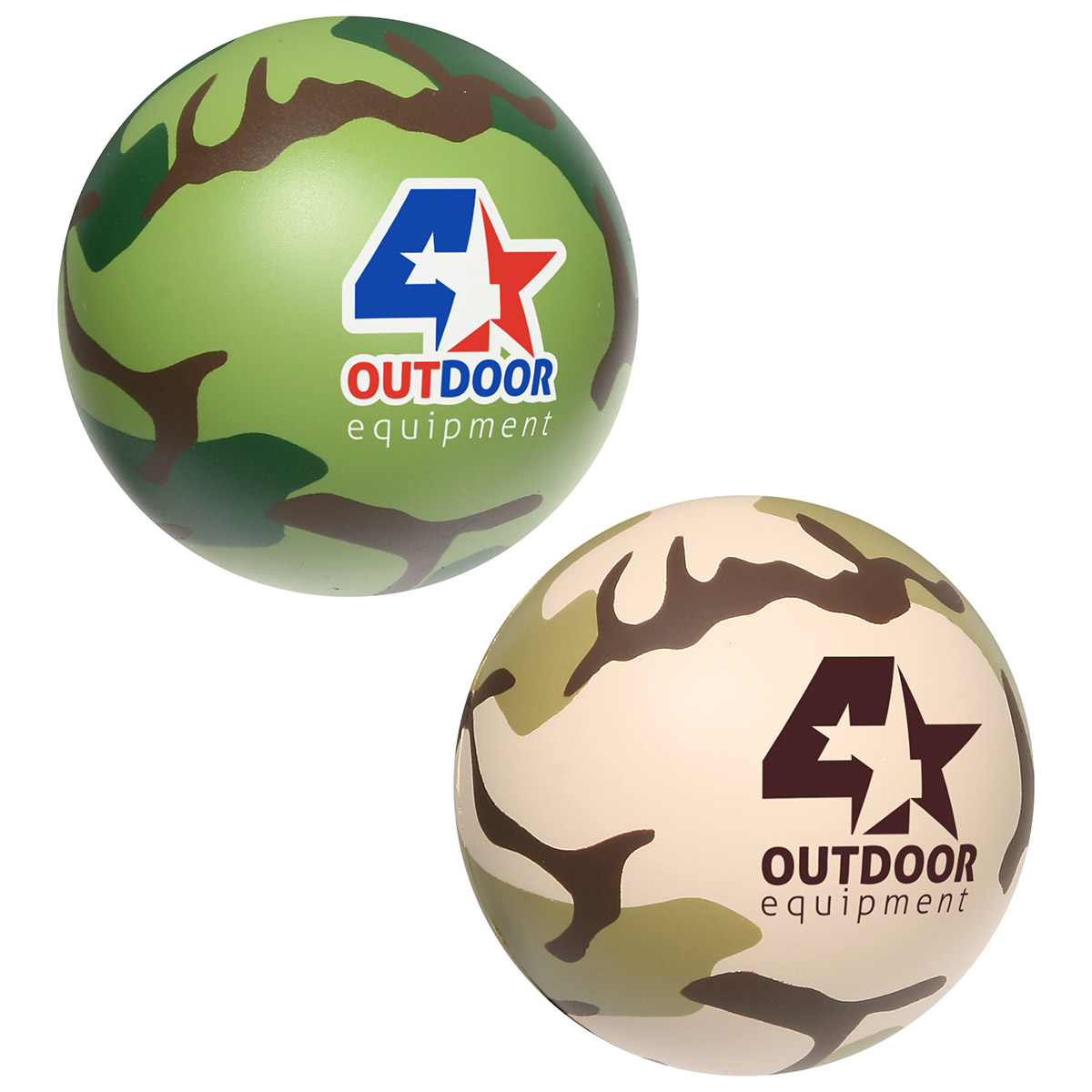 Camouflage Stress Ball 1