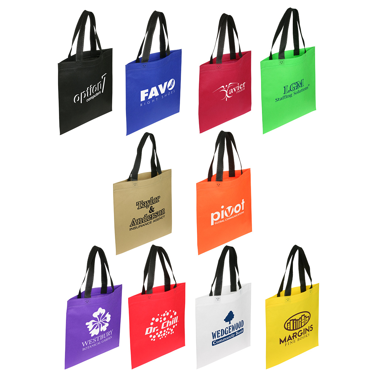 Portrait Recyclable Non-Woven Shopping Bag 1