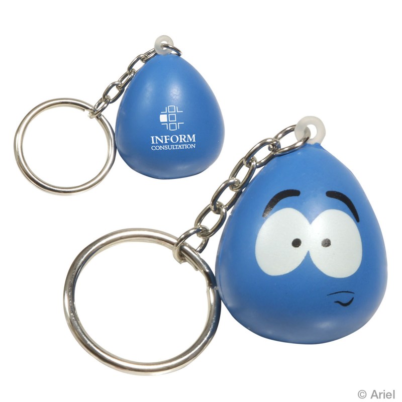 Mood Maniac Stress Reliever Key Chain-Stressed 1 Mood Maniac Stress Reliever Key Chain-Stressed 1