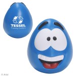 Happy Face Slo-Release Serenity Squishy™ - Blue Happy Face Slo-Release Serenity Squishy™ - Blue