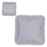 Square Nylon-Covered Hot/Cold Pack - Light Gray Square Nylon-Covered Hot/Cold Pack - Light Gray